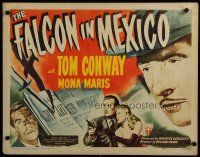 7j527 FALCON IN MEXICO style A 1/2sh '44 detective Tom Conway, Mona Maris, Martha Vickers, noir!
