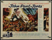 7j591 JOHN PAUL JONES 1/2sh '59 the adventures that will live forever in America's naval history!