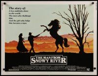 7j621 MAN FROM SNOWY RIVER 1/2sh '82 Tom Burlinson, Sigrid Thornton, Kirk Douglas in a dual role!
