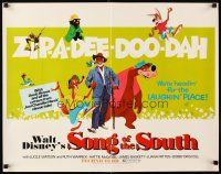 7j757 SONG OF THE SOUTH 1/2sh R73 Walt Disney, Uncle Remus, Br'er Rabbit & Br'er Bear!