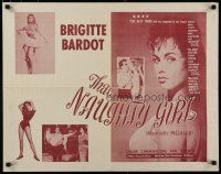 7j793 THAT NAUGHTY GIRL 1/2sh '58 full-length and super close images of sexy Brigitte Bardot!
