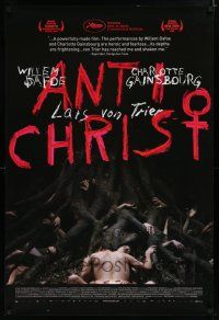 7k054 ANTICHRIST 1sh '09 Lars von Trier, Willem Dafoe, Charlotte Gainsbourg!