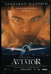 7k067 AVIATOR advance DS 1sh '04 Martin Scorsese directed, Leonardo DiCaprio as Howard Hughes!
