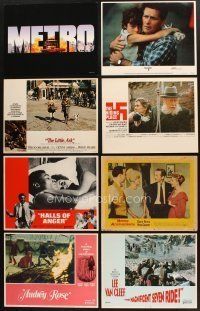 7m025 LOT OF 132 LOBBY CARDS '50s-90s incomplete sets of 8 from 13 different movies!