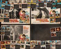 7m029 LOT OF 102 LOBBY CARDS '50s-70s incomplete sets from a variety of different movies!