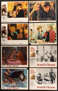 7m041 LOT OF 60 LOBBY CARDS '60s-70s incomplete sets from a variety of different movies!