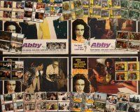 7m047 LOT OF 24 INCOMPLETE LOBBY CARD SETS '50s-70s scenes from a variety of different movies!