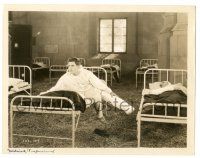 7s088 BIG PARADE 8x10.25 still '25 wounded WWI soldier John Gilbert in hospital bed, King Vidor