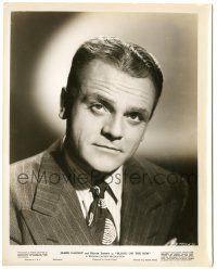 7s102 BLOOD ON THE SUN 8x10.25 still '45 great head & shoulders portrait of James Cagney!