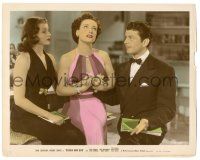 7s024 SUSAN & GOD color-glos 8x10 still '40 sexy Joan Crawford between Rita Hayworth & John Carroll!