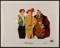 7t053 ANASTASIA matted limited edition animation sericel '97 Don Bluth cartoon!