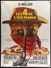 7t452 ACE HIGH French 1p R70s Eli Wallach, Terence Hill, spaghetti western, different Mascii art!