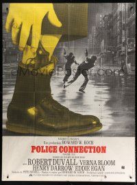 7t471 BADGE 373 French 1p '73 Robert Duvall is a New York ex-cop w/a gun in his sock & no badge!