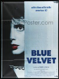 7t499 BLUE VELVET French 1p '87 directed by David Lynch, different c/u of Isabella Rossellini!