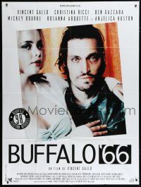 7t509 BUFFALO '66 French 1p '98 c/u of sexy Christina Ricci & star/director Vincent Gallo!