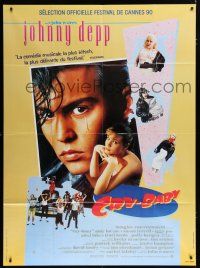 7t545 CRY-BABY French 1p '90 directed by John Waters, Johnny Depp is a doll, Amy Locane