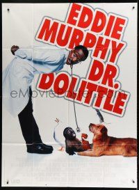 7t558 DOCTOR DOLITTLE French 1p '98 great image of Eddie Murphy talking animals!