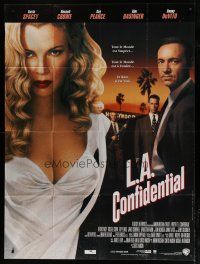 7t667 L.A. CONFIDENTIAL French 1p '97 Kevin Spacey, Russell Crowe, Danny DeVito, sexy Kim Basinger!