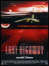 7t697 LOST HIGHWAY French 1p '97 directed by David Lynch, Bill Pullman, pretty Patricia Arquette!