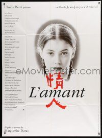 7t699 LOVER French 1p '92 Jane March, Jean-Jacques Annaud's L'Amant, French romance!