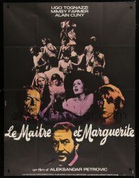 7t716 MASTER & MARGARET French 1p '72 Ugo Tognazzi, Mimsy Farmer, Alain Cuny, nude montage!