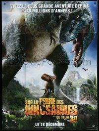 7t883 WALKING WITH DINOSAURS teaser French 1p '13 cool prehistoric 3-D CGI animated adventure!