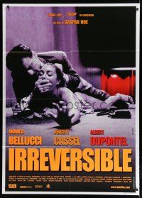 7t355 IRREVERSIBLE Italian 1p '02 Monica Bellucci, Vincent Cassel, directed by Gaspare Noe!
