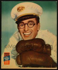 7t006 MILKY WAY jumbo LC '36 great portrait of milkman Harold Lloyd wearing boxing gloves!