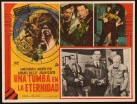 7t219 FIVE MILLION YEARS TO EARTH Mexican LC '67 art by Allison + scene with wacky alien!