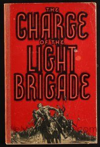 7t107 CHARGE OF THE LIGHT BRIGADE pressbook '36 Errol Flynn, Olivia De Havilland, Michael Curtiz