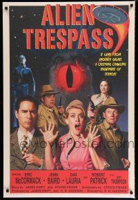 7w045 ALIEN TRESPASS 1sh '09 creepying, crawling nightmare of terror, can mankind be saved!