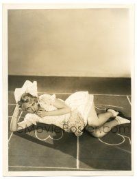 7x160 JOSEPHINE DUNN deluxe 10x13 still '30s as a school girl on playground by Ruth Harriet Louise!