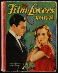 7x005 FILM LOVERS' ANNUAL English hardcover book '32 filled with great information & photos!