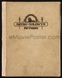 7x037 METRO-GOLDWYN PICTURES 1924-25 Australian campaign book '24 Ben-Hur, Greed, Unholy Three!
