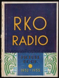 7x017 RKO RADIO PICTURES 1932-33 campaign book '32 incredible King Kong 2-page ad & much more!