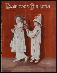 7x109 EXHIBITORS BULLETIN exhibitor magazine November 1917 Theda Bara in Cleopatra, Les Miserables!