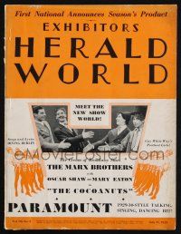 7x049 EXHIBITORS HERALD WORLD exhibitor magazine July 13, 1929 w/ First National 29/30 yearbook!