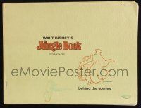 7x302 JUNGLE BOOK presskit w/ 11 stills '67 cool images from Walt Disney cartoon classic!
