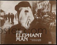 7x540 ELEPHANT MAN English pressbook '80 John Hurt, Anthony Hopkins, directed by David Lynch!