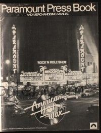 7x415 AMERICAN HOT WAX pressbook '78 the beginnings of rock & roll in New York in 1959!