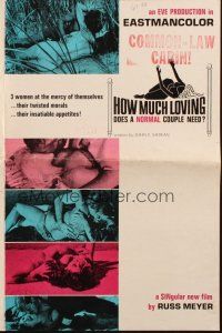 7x500 COMMON LAW CABIN pressbook '67 Russ Meyer, How Much Loving Does a Normal Couple Need!