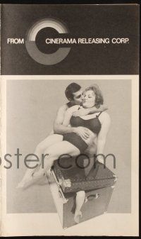 7x618 HONEYMOON KILLERS pressbook '70 classic anti-romantic image, Shirley Stoler & Tony Lo Bianco