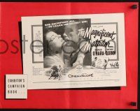 7x694 MAGNIFICENT MATADOR pressbook '55 Boetticher, Anthony Quinn, Maureen O'Hara, bullfighting!