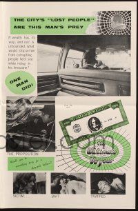 7x876 ULTIMATE VOYEUR pressbook '69 what would stop a man from corrupting people in his limo!