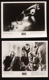7x229 ABYSS presskit w/ 13 stills '89 directed by James Cameron, Ed Harris, lots of cool content!