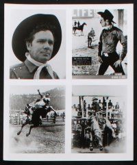 7x250 BORN TO BUCK presskit w/ 5 stills '68 Casey Tibbs presents & directs, cool rodeo images!