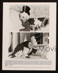 7x269 DUCKTALES: THE MOVIE presskit w/ 4 stills '90 Walt Disney, Scrooge McDuck, cool Struzan art!