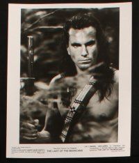 7x309 LAST OF THE MOHICANS presskit w/ 8 stills '92 Native American Indian Daniel Day Lewis!