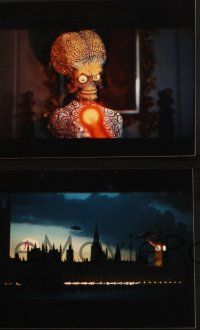 7x321 MARS ATTACKS! presskit w/ 8 stills '96 directed by Tim Burton, great image of alien brains!