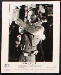7x394 WILD BILL presskit w/ 12 stills '95 Ellen Barkin, cool image of Jeff Bridges in title role!